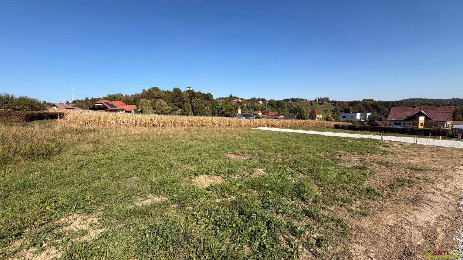 Beliebte und naturnahe Lage bei Fernitz! - 20 Min. vor Graz. - Genießen Sie die Ruhe mit Ausblick ins Grüne.